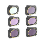 فلتر عدسة 6 في 1 UV + CPL + ND4 + ND8 + ND16 + ND32 لكوادكوبتر JSR درون DJI MAVIC mini، UV + CPL + ND4 + ND8 + ND16 + ND32