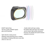 فلتر عدسة 6 في 1 UV + CPL + ND4 + ND8 + ND16 + ND32 لكوادكوبتر JSR درون DJI MAVIC mini، UV + CPL + ND4 + ND8 + ND16 + ND32