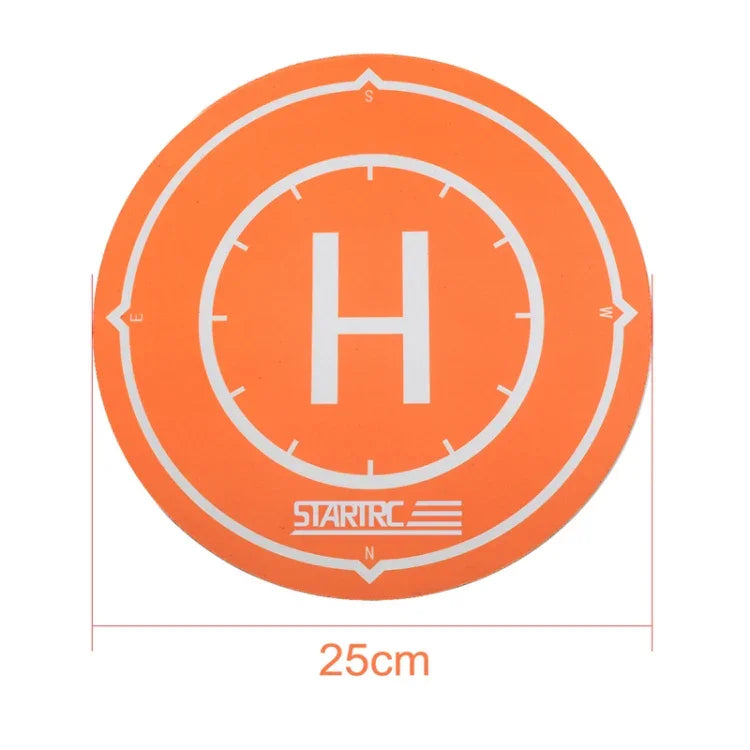 STARTRC مروحية رباعية التحكم عن بعد بسجادة وقوف محمولة قابلة للطي السريع لهبوط وطيران DJI Mavic Mini / Air 2 / Shark، القطر: 25 سم، القطر: 25 سم