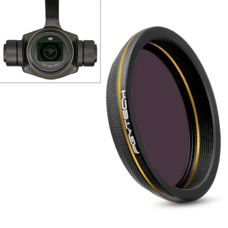 فلتر عدسة PGYTECH X4S-MRC CPL بحافة ذهبية لـ DJI Inspire 2 / X4S كاميرا جيمبال طائرة بدون طيار، CPL