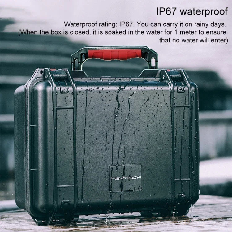 حقيبة تخزين محمولة مقاومة للماء والرطوبة وصندوق أمان من PGYTECH P-16A-037 لطائرة DJI Mavic Air 2، P-16A-037 لطائرة DJI Mavic Air 2