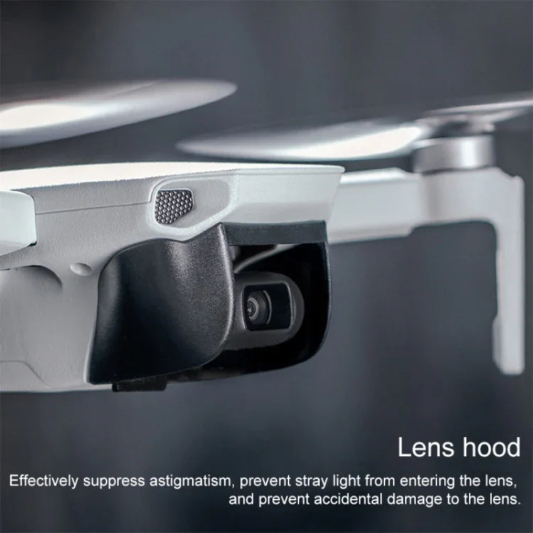 غطاء واقي عدسة كاميرا PGYTECH P-12A-023 مع واقي شمس وغطاء جيمبال لطائرة DJI Mavic Mini، لطائرة DJI Mavic Mini