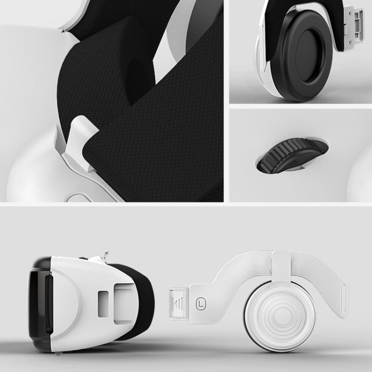 نظارات فيديو ثلاثية الأبعاد للواقع الافتراضي VR SHINECON G06EB مناسبة لهواتف ذكية من 4.7 إلى 6.1 بوصة مع سماعة HiFi، G06EB