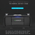 نظارات فيديو ثلاثية الأبعاد للواقع الافتراضي VR SHINECON G06EB مناسبة لهواتف ذكية من 4.7 إلى 6.1 بوصة مع سماعة HiFi، G06EB