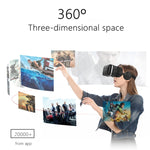 نظارات فيديو ثلاثية الأبعاد للواقع الافتراضي VR SHINECON G04E مناسبة لهواتف ذكية من 3.5 إلى 6.0 بوصة مع سماعة HiFi