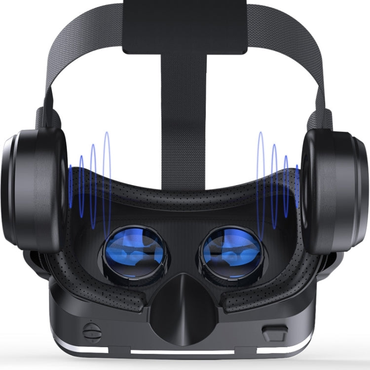 نظارات فيديو ثلاثية الأبعاد للواقع الافتراضي VR SHINECON G04E مناسبة لهواتف ذكية من 3.5 إلى 6.0 بوصة مع سماعة HiFi