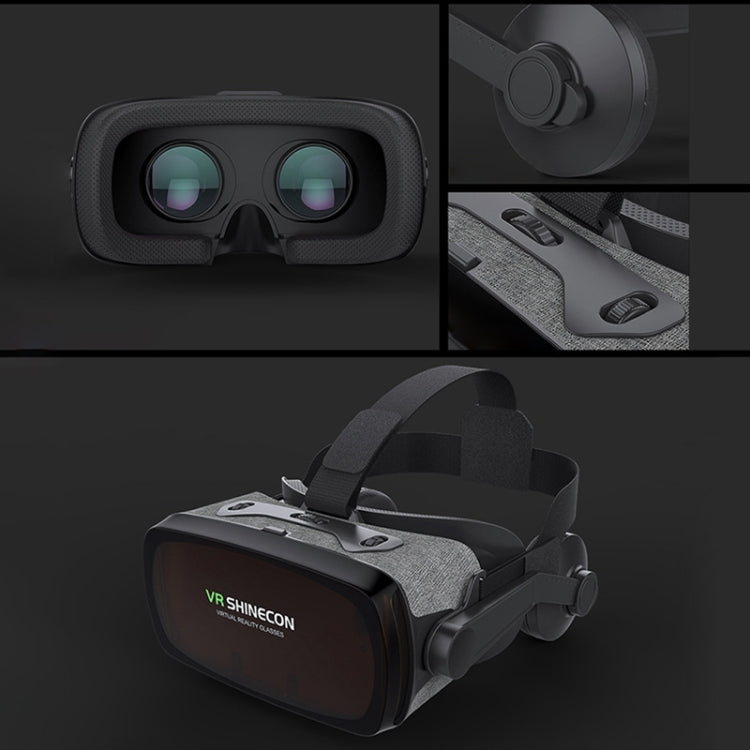 نظارات فيديو ثلاثية الأبعاد للواقع الافتراضي VR SHINECON G07E مناسبة لهواتف ذكية من 4.0 إلى 6.3 بوصة