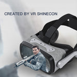 نظارات فيديو ثلاثية الأبعاد للواقع الافتراضي VR SHINECON G07E مناسبة لهواتف ذكية من 4.0 إلى 6.3 بوصة