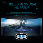 نظارات فيديو ثلاثية الأبعاد للواقع الافتراضي VR SHINECON G06E مناسبة لهواتف ذكية من 4.7 إلى 6.1 بوصة مع سماعة رأس، G06E