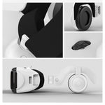 نظارات فيديو ثلاثية الأبعاد للواقع الافتراضي VR SHINECON G06E مناسبة لهواتف ذكية من 4.7 إلى 6.1 بوصة مع سماعة رأس، G06E