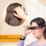نظارات VISION-800 الذكية فائقة الدقة بنظام أندرويد 4.4 مع 1 جيجابايت + 2 جيجابايت ذاكرة، نظارات شبكية ثلاثية الأبعاد VR مع كاميرا 5.0 ميجابكسل، تدعم الواي فاي، البلوتوث، بطاقة TF، تسجيل الفيديو