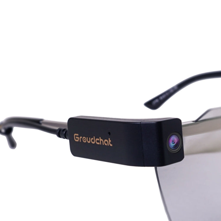 كاميرا ذكية Groudchat JP1DV1 بدقة 1080 بكسل HD للهواتف المحمولة مع USB للعرض المباشر على النظارات، مزودة بميكروفون مدمج لامتصاص الصوت وتقليل الضوضاء