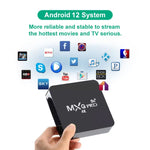 مشغل وسائط MXQ Pro 5G بدقة 1280 × 720 Full HD، 1GB+8GB، لوحة RK30 رباعية النواة، أندرويد 7.1، صندوق تلفاز مع جهاز تحكم عن بعد