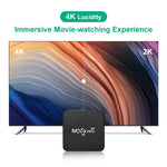 مشغل وسائط MXQ Pro 5G بدقة 1280 × 720 Full HD، 1GB+8GB، لوحة RK30 رباعية النواة، أندرويد 7.1، صندوق تلفاز مع جهاز تحكم عن بعد