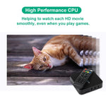 مشغل وسائط MXQ Pro 5G بدقة 1280 × 720 Full HD، 1GB+8GB، لوحة RK30 رباعية النواة، أندرويد 7.1، صندوق تلفاز مع جهاز تحكم عن بعد