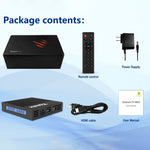 صندوق تلفاز ذكي Tanix X4 بنظام أندرويد 11، رباعي النواة Amlogic S905X4، 4GB+64GB، واي فاي مزدوج، بلوتوث، 4GB+64GB