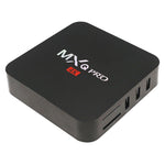 صندوق تلفاز ذكي MXQ PROi بدقة 1080P و4K مع جهاز تحكم عن بعد، أندرويد 7.1، رباعي النواة S905W Cortex-A53 بسرعة تصل إلى 2 جيجاهرتز، ذاكرة وصول عشوائي: 2 جيجابايت، ذاكرة تخزين داخلية: 16 جيجابايت، يدعم واي فاي، قابس بريطاني، 2GB+16GB، قابس بريطاني