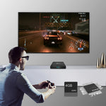 صندوق تلفاز ذكي X96 Air 8K بنظام أندرويد 9.0 مشغل وسائط مع جهاز تحكم عن بعد، رباعي النواة Amlogic S905X3، ذاكرة وصول عشوائي: 4 جيجابايت، ذاكرة تخزين داخلية: 32 جيجابايت، واي فاي مزدوج النطاق، بلوتوث، قابس أسترالي، 4GB+32GB