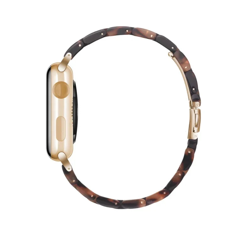 سوار ساعة بسيط من الراتينج للأزياء، لسلسلة Apple Watch 4 مقاس 44مم وسلسلة 3 و2 و1 مقاس 42مم، لسلسلة Apple Watch 4 مقاس 40مم وسلسلة 3 و2 و1 مقاس 38مم، لسلسلة Apple Watch 4 مقاس 44مم وسلسلة 3 و2 و1 مقاس 42مم وسلسلة 3 و2 و1 مقاس 42مم