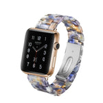 سوار ساعة بسيط من الراتينج للأزياء، لسلسلة Apple Watch 4 مقاس 44مم وسلسلة 3 و2 و1 مقاس 42مم، لسلسلة Apple Watch 4 مقاس 40مم وسلسلة 3 و2 و1 مقاس 38مم، لسلسلة Apple Watch 4 مقاس 44مم وسلسلة 3 و2 و1 مقاس 42مم وسلسلة 3 و2 و1 مقاس 42مم