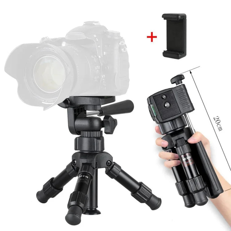 BEXIN MS02 Small Lightweight Tabletop Camera Tripod for Phone Dslr Camera, MS02