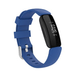 For Fitbit Inspire 2 TPE Replacement Strap Watchband, S, L