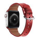Replacement Genuine Leather Watchbands, For Apple Watch Series 7 45mm / 6 & SE & 5 & 4 44mm / 3 & 2 & 1 42mm, For Apple Watch Series 7 41mm / 6 & SE & 5 & 4 40mm / 3 & 2 & 1 38mm
