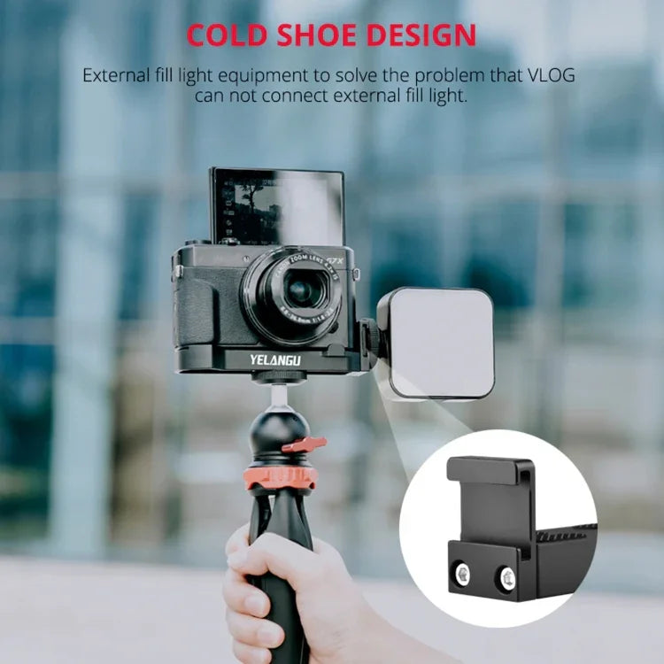 لوحة توسعة كاميرا YELANGU CL9 لوحة L لكاميرا Canon G7X2/ G7X23، CL9 لكاميرا Canon G7X2