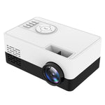 جهاز عرض LED منزلي صغير J15 بدقة 1920x1080P مع حامل ثلاثي القوائم، دعم AV / HDMI x 1 / USB x 1 / TF x 1، قابس الاتحاد الأوروبي، قابس الولايات المتحدة، قابس المملكة المتحدة، قابس أستراليا