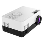 جهاز عرض LED منزلي صغير J15 بدقة 1920x1080P مع حامل ثلاثي القوائم، دعم AV / HDMI x 1 / USB x 1 / TF x 1، قابس الاتحاد الأوروبي، قابس الولايات المتحدة، قابس المملكة المتحدة، قابس أستراليا