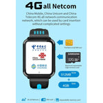 ساعة هاتف ذكية H1(1+8) بشاشة كاملة مقاس 1.54 بوصة وكاميرتان، تدعم بطاقة SIM / تتبع GPS / مسار الوقت الحقيقي / مراقبة درجة الحرارة