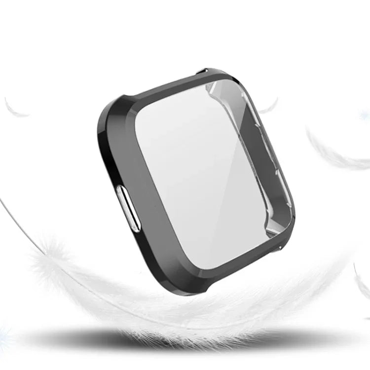 غطاء حماية مطلي كامل من TPU لساعة Fitbit Versa Lite الذكية