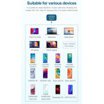 محول HW-6002 2 في 1 من Type-C / USB-C إلى HDMI + VGA، HW-6002