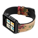 سوار ساعة من جلد البقر الطبيعي بطبقة رأسية عتيقة لسلسلة Apple Watch 6 و SE و 5 و 4 مقاس 44 مم / 3 و 2 و 1 مقاس 42 مم، لسلسلة Apple Watch 7 مقاس 45 مم / 6 و SE و 5 و 4 مقاس 44 مم / 3 و 2 و 1 مقاس 42 مم