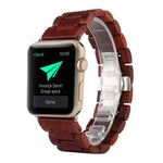 سوار معصم بديل من الخشب، لسلسلة Apple Watch 7 مقاس 41 مم / و 6 و SE و 5 و 4 مقاس 40 مم، لسلسلة Apple Watch 7 مقاس 45 مم / و 6 و SE و 5 و 4 مقاس 44 مم