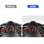 Car Carbon Fiber Dashboard Decorative Strip for Nissan 370Z Z34 2009-, Left and Right Drive Universal, Dashboard