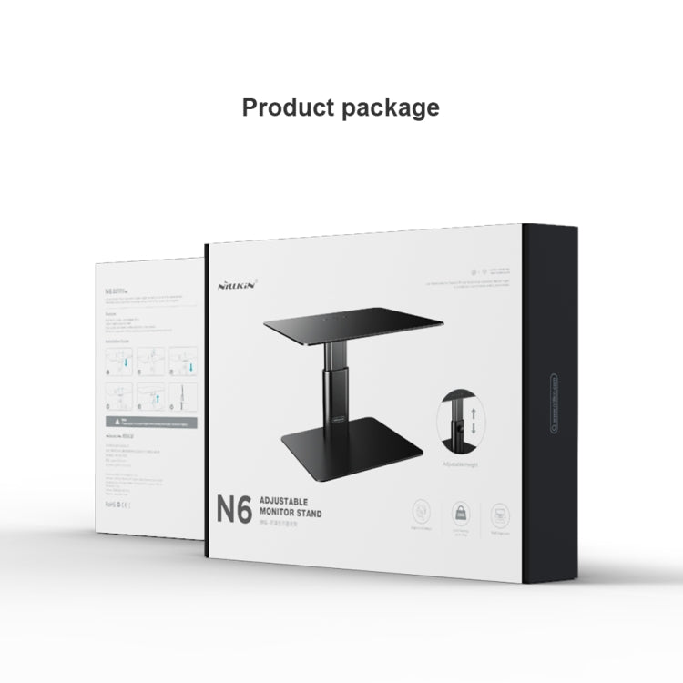 حامل شاشة لابتوب عالي الارتفاع قابل للتعديل NILLKIN N6، EDA0011511، EDA0011511S