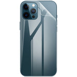 2 قطعة من واقي شاشة كامل منحني IMAK بسماكة 0.15 مم من فيلم هيدروجيل مع واقي خلفي، لهاتف iPhone 12 Pro Max