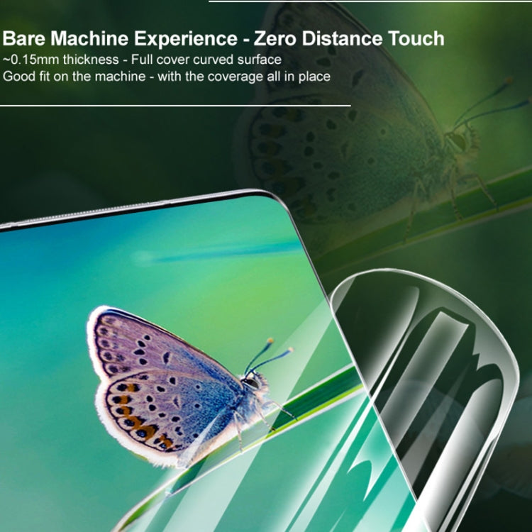 2 قطعة فيلم هيدروجيل واقي شاشة كامل منحني 0.15 مم من IMAK، لهاتف iPhone 12 Pro Max
