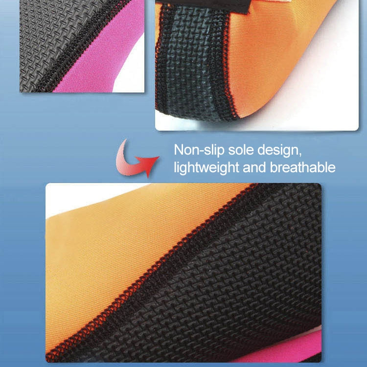 3mm Non-slip Rubber Embossing Texture Sole Solid Color Diving Shoes and Socks, One Pair, XXXS, XXS, XS, S, M, L, XL, XXL, XXXL