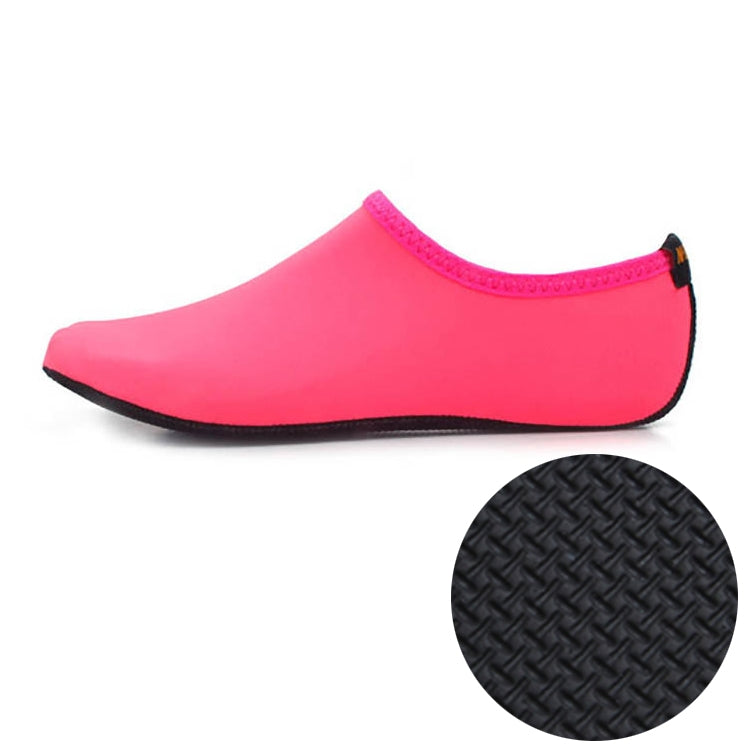 3mm Non-slip Rubber Embossing Texture Sole Solid Color Diving Shoes and Socks, One Pair, XXXS, XXS, XS, S, M, L, XL, XXL, XXXL
