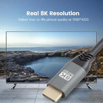 كابل HD عالي الديناميكية HDMI2.1 8K 120 هرتز، 120 هرتز 50 سم، 120 هرتز 1.5 متر، 120 هرتز 2 متر، 120 هرتز 3 متر، 120 هرتز 5 متر