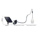 SNF-0092 مصباح فانوس شمسي ضوء أبيض، لمبة إضاءة خارجية مقاومة للماء IP44، نظام إضاءة واحد لاثنين، مصباح حديقة منفصل، 5 م، 10 م