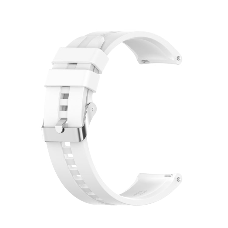 For Amazfit GTR 2e / GTR 2 22mm Silicone Replacement Strap Watchband with Silver Buckle, For Amazfit GTR 2e