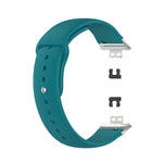 For Huawei Watch Fit 18mm Back Buckle Style Silicone Solid Color Replacement Strap Watchband, EDA001311001A, EDA001311001B, EDA001311001C, EDA001311001D, EDA001311001E, EDA001311001F, EDA001311001G, EDA001311001H, EDA001311001I, EDA001311001J