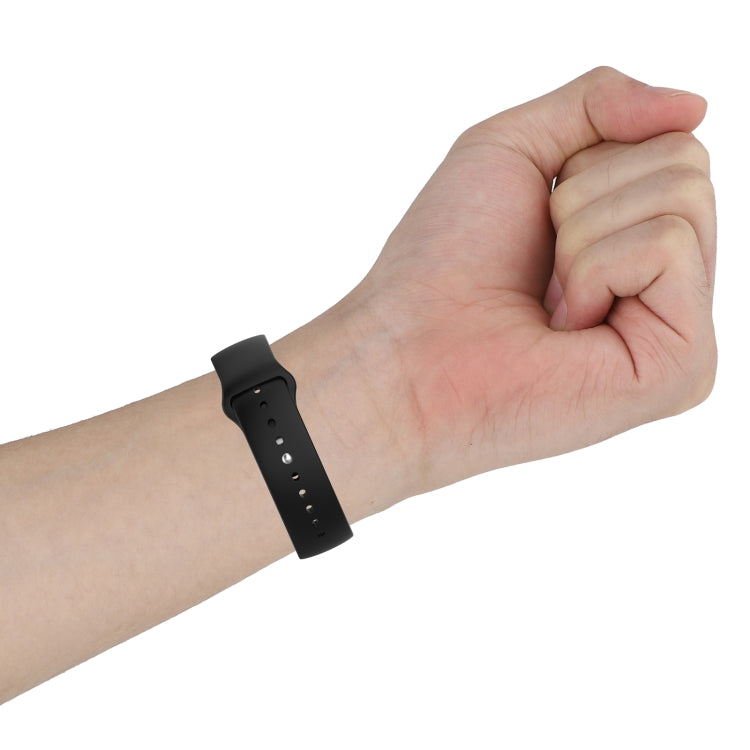 For Huawei Watch Fit 18mm Back Buckle Style Silicone Solid Color Replacement Strap Watchband, EDA001311001A, EDA001311001B, EDA001311001C, EDA001311001D, EDA001311001E, EDA001311001F, EDA001311001G, EDA001311001H, EDA001311001I, EDA001311001J