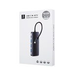 محطة إرساء متعددة الوظائف Remax RU-U5 5 في 1 Type-C / USB-C، 5 في 1