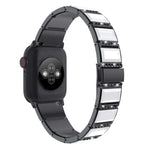 XingYao Series Two-tone Steel Strap, For Apple Watch Series 8&7 41mm / SE 2&6&SE&5&4 40mm / 3&2&1 38mm, For Apple Watch Series 7  41mm / & 6 & SE & 5 & 4 40mm, For Apple Watch Ultra 49mm / Series 8&7 45mm / SE 2&6&SE&5&4 44mm / 3&2&1 42mm