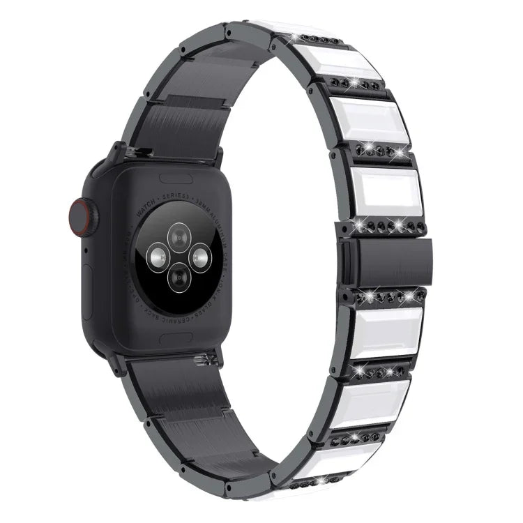 XingYao Series Two-tone Steel Strap, For Apple Watch Series 8&7 41mm / SE 2&6&SE&5&4 40mm / 3&2&1 38mm, For Apple Watch Series 7  41mm / & 6 & SE & 5 & 4 40mm, For Apple Watch Ultra 49mm / Series 8&7 45mm / SE 2&6&SE&5&4 44mm / 3&2&1 42mm