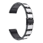 Stainless Steel Diamond Encrusted Replacement Watchbands, For Samsung Galaxy Watch 42mm, For Samsung Galaxy Watch 46mm, For Samsung Galaxy Watch 3 45mm, For Samsung Galaxy Watch Active2 44mm / Watch Active2 40mm / Watch Active                          ...